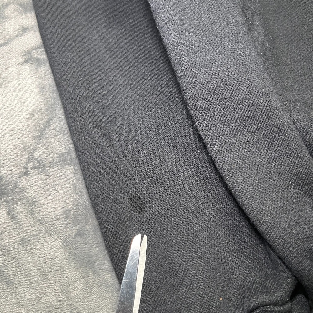 Vintage Russell Athletic Blank Crewneck Sweatshirt Adult XL Black Heavyweight - Picture 10 of 10
